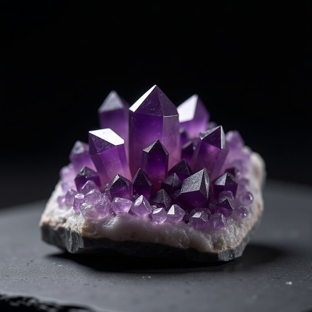 Amethyst — natural rock specimen