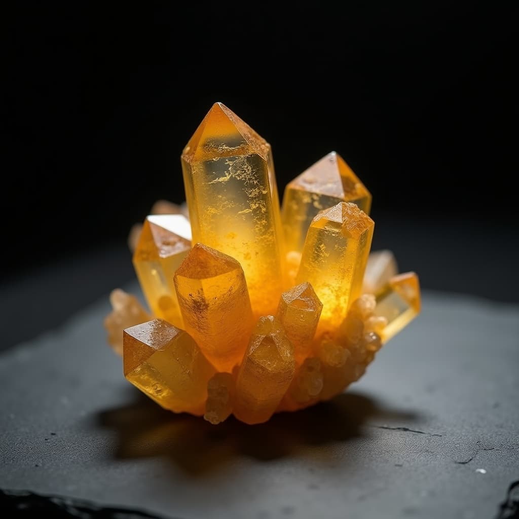 Citrine — natural rock specimen