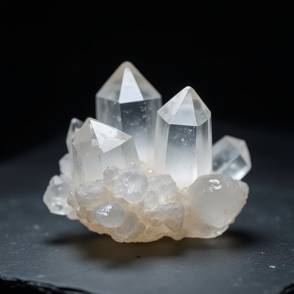 White Phantom Quartz — natural rock specimen