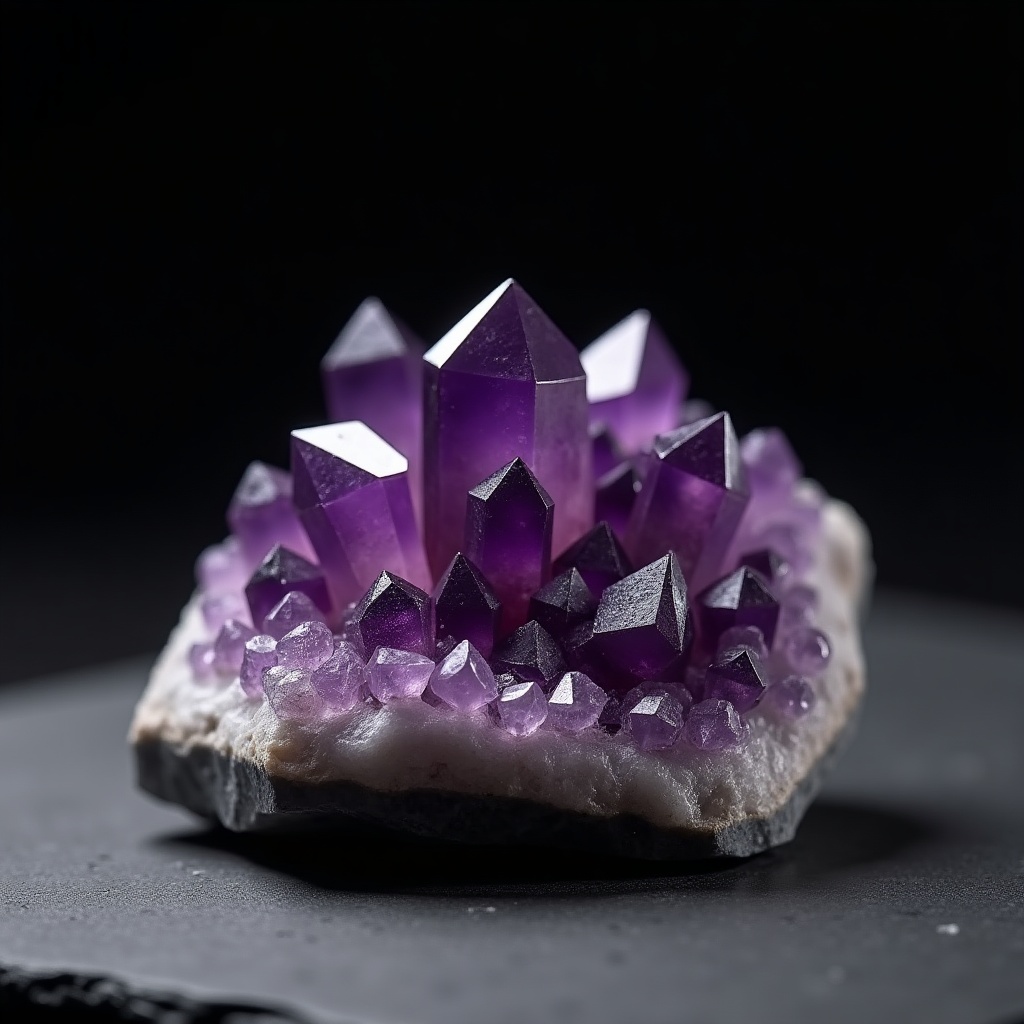 Amethyst — natural rock specimen