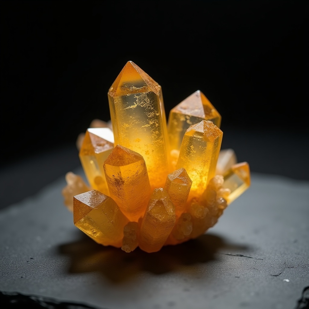Citrine — natural rock specimen