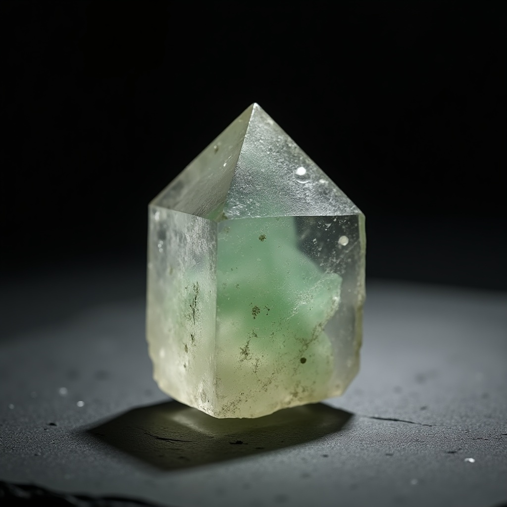 Green Phantom Quartz — natural rock specimen
