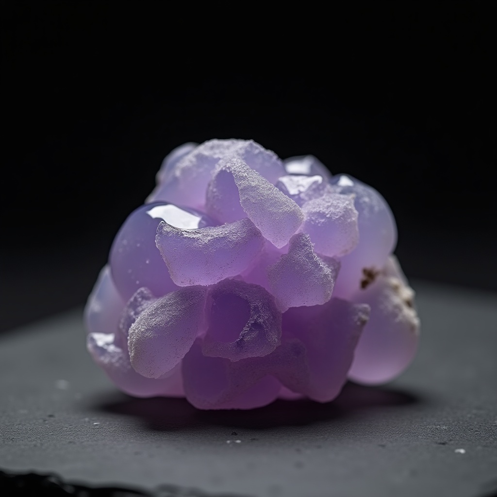 Purple Chalcedony — natural rock specimen