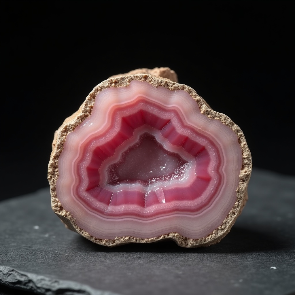 Rhodochrosite — natural rock specimen