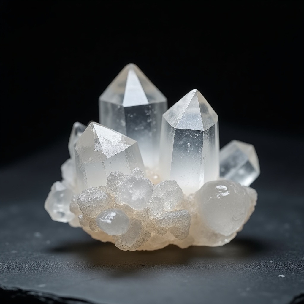 White Phantom Quartz — natural rock specimen